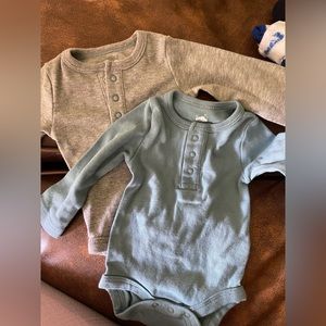 Set of Newborn Snap Up Onesies